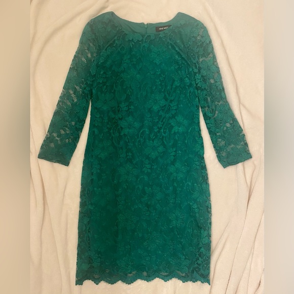 Nine West Dresses & Skirts - 3/$20 🤩 Nine West Green Lace Dress